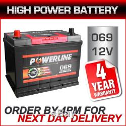069 Powerline Car Battery fits many Alfas Bentley Daewoo Land Rover Range Rover