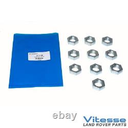 10x OEM Nut Hexagonal Fits Defender Discovery 1 Classic Range Rover Classic