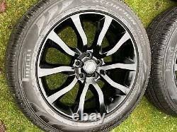 20 Genuine Range Rover Sport Vogue Discovery Alloy Wheels Pirelli Tyres