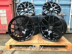 20 Sportline Dtm Style Alloy Wheels + Tyres Vw Transporter T5 T6 T28 Load Rated