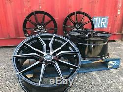 20 Vw t5 t6 Aamrok Alloy Wheels sportline SPYDER Style 5x120 HIGH LOAD BLACK Pe