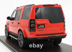 2016 Land Rover Discovery Se IV Orange Metal Motorhelix Mh010nao 1/18 Range