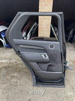 2017 2020 Land Rover Discovery 5 Complete Rear Side Passenger Door In Black