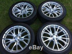 21 Genuine Range Rover Sport Vogue Discovery SVR Alloy Wheels Conti Tyres