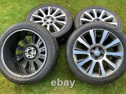 21 Range Rover Vogue Sport Discovery Alloy Wheels Pirelli Tyres Genuine Oem