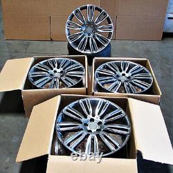 22 22x9.5 DYNAMIC WHEELS FIT LAND ROVER RANGE ROVER HSE SPORT DISCOVERY SUPERCH