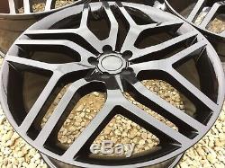 22 Alloy Wheel Style 17 508 Black Range Rover Evoque / Velar / Discovery Sport