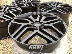 22 Alloy Wheel Style 17 508 Black Range Rover Evoque / Velar / Discovery Sport