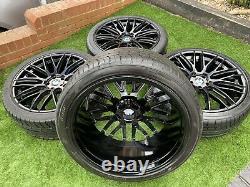 22 BMW X5 X6 Alloy wheels & Tyres Range Rover Sport Discovery 5x120 £
