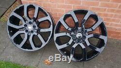 22 LAND ROVER RANGE ROVER VOGUE SPORT DISCOVERY l405 l494 ALLOY WHEELS SVR
