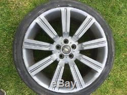 22 Land Range Rover Sport Discovery Stormer Alloy Wheels & Tyres VW 5x120