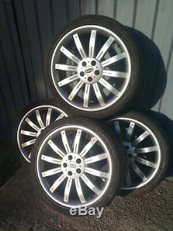 22 Overfinch Tiger Replica Alloy Wheels Range Rover T5 T6 Transporter Touareg