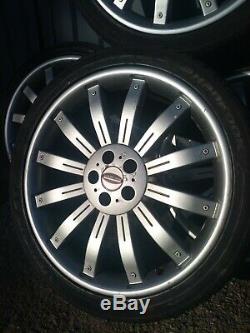 22 Overfinch Tiger Replica Alloy Wheels Range Rover T5 T6 Transporter Touareg