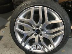 22 Range Rover Sport/vouge/discovery Sport/evoque/velar Alloys & Tyres Set Of 4
