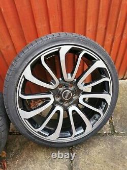22'' Range Rover Vogue Alloy Wheels Turbine 7 style Sport Wheels and Tyres