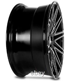 22 Riviera Rv120 Gloss Black Alloy Wheels Fit Range Rover Sport Vogue Discovery