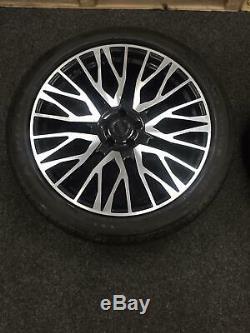 22 Velare Vlr01 Alloy Wheels And Tyres To Fit Range Rover Vogue Discovery Sport
