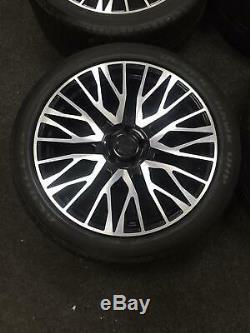 22 Velare Vlr01 Alloy Wheels And Tyres To Fit Range Rover Vogue Discovery Sport