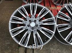 22 Vogue Alloy Wheels Fits Range Rover & Sport L405 L494 L322 Gunmetal