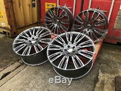 22 Vogue Alloy Wheels Fits Range Rover & Sport L405 L494 L322 Gunmetal