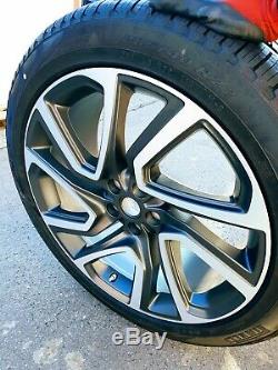 22 X4 Genuine 5025 Land Range Rover Discovery 5 Alloy Wheels Tyres Diamond Cut