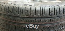 22 X4 Genuine 5025 Land Range Rover Discovery 5 Alloy Wheels Tyres Diamond Cut