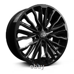 22hawke harrier jet black alloy wheels range rover sport discovery vogue