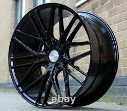 22reviera rv130 alloy wheels black gloss bmw x5/x6 range rover sport voque