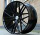 22reviera rv130 alloy wheels black gloss bmw x5/x6 range rover sport voque