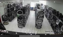 22reviera rv130 alloy wheels black gloss bmw x5/x6 range rover sport voque
