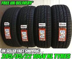 285/35/22 Tyres 2853522 NEW RANGE ROVER SPORT DISCOVERY BMW X5 POWERTRAC X4