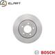 2x BRAKE DISC 0 986 479 287 FOR LAND ROVER DISCOVERY/IV/VAN/III RANGE/SPORT 3.0L