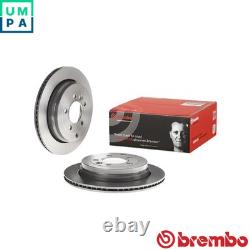 2x BRAKE DISC 09.8874.31 FOR LAND ROVER DISCOVERY/III/VAN/IV RANGE/SPORT 2.7L