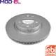 2x BRAKE DISC 43844 FOR LAND ROVER DISCOVERY/IV/VAN/III RANGE/SPORT 3.0L 6cyl