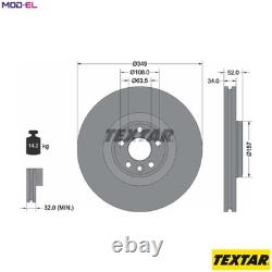 2x BRAKE DISC 92301805 FOR LAND ROVER DISCOVERY/SPORT/VAN/SUV RANGE/EVOQUE 1.5L