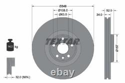 2x BRAKE DISC 92301805 FOR LAND ROVER DISCOVERY/SPORT/VAN/SUV RANGE/EVOQUE 1.5L