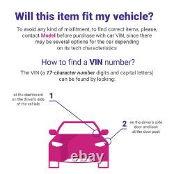 2x BRAKE DISC 92301805 FOR LAND ROVER DISCOVERY/SPORT/VAN/SUV RANGE/EVOQUE 1.5L