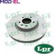 2x BRAKE DISC A4034VR FOR LAND ROVER DISCOVERY RANGE/SPORT/II/IV 204DTA 2.0L