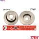 2x BRAKE DISC DF2791S FOR LAND ROVER DISCOVERY/II/Mk RANGE/SUV/III 21/14L 4cyl