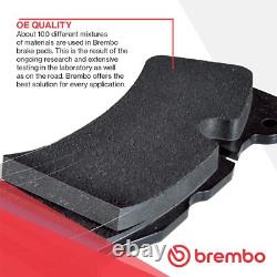 2x Brake Disc Rear Fits Land Rover Discovery Range Rover Sport BREMBO 09.8874.31