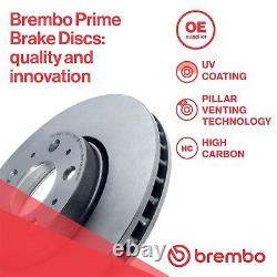 2x Brake Disc Rear Fits Land Rover Discovery Range Rover Sport BREMBO 09.8874.31