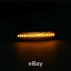 2x Dynamic LED Side Indicator Repeater Light Lamp For Range Rover Discovery 3 4