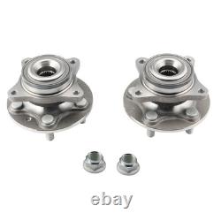 2x FRONT WHEEL BEARING HUB FOR LAND ROVER DISCOVERY 3 & 4 RANGE ROVER LR014147