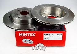 2x Mintex Rear Disc Brakes Mdc1715 Land Rover Discovery Van La Range Rover Sport