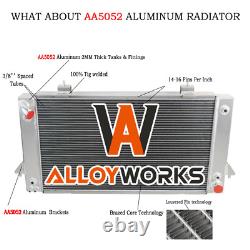 3 Row Radiator 62mm For Land Rover Discovery 1 Range Rover 3.9L 4L V8 89-1998 89