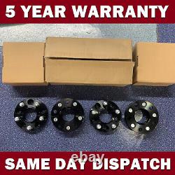 30mm Black Wheel Spacers For Land Rover Discovery 2 TD5 & V8 and Range Rover P38