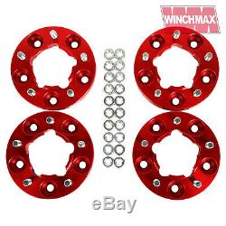 30mm Wheel Spacers Land Rover Discovery Mk3 & Mk4 Range Rover Mk3 & Mk4 Red T3