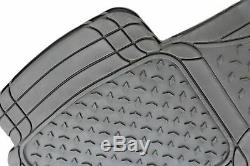 3pc Full Set Heavy Duty Rubber Floor Mats Land Rover Discovery Freelander