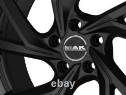 4 Compatible RANGE ROVER EVOQUE VELAR DISCOVERY SPORT 18 BLK Alloy Wheels