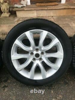 (4) Genuine Range Rover Sport 20 Alloy Wheels & Tyres, Vogue, Discovery L494